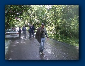 We just hopped over the fence - should have parked in the West